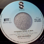 ARJA SAIJONMAA :: NICOLAS/YHTEIN TAIVAS JA MAA : VINYYLI 7" - pikkukuva 3