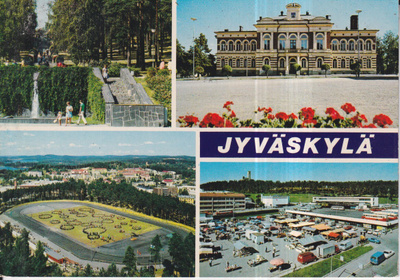 Jyväskylä. Sommitelmakortti , e115
