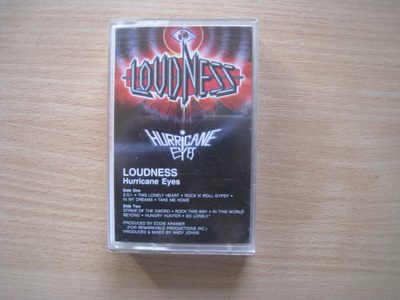 LOUDNESS-HURRICANE EYES (c-kasetti)
