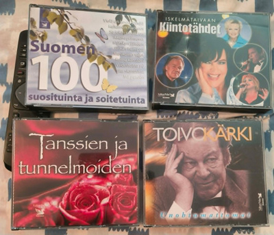 valittujen palojen iskelmäkokoelma cd-bokseja 11 kpl