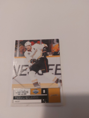 2011-12 Panini Contenders #8 Teemu Selänne