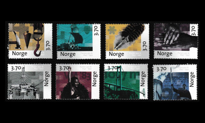 Norja 1249-56 ** Posti 350v (1997)