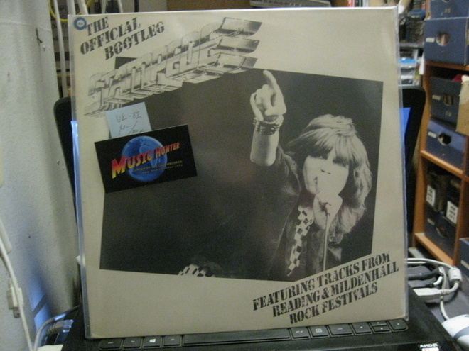 STAMPEDE - OFFICIAL BOOTLEG LP UK -82 M-/EX