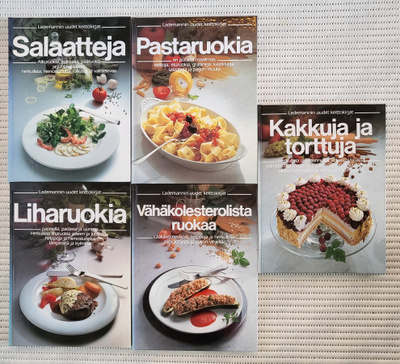 Lademannin uudet keittokirjat, 5 kpl