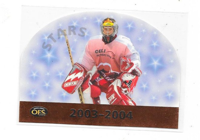 2003-04 OFS Die-Cuts Copper #M19 Tomas Duba Orli ex Ässät MV