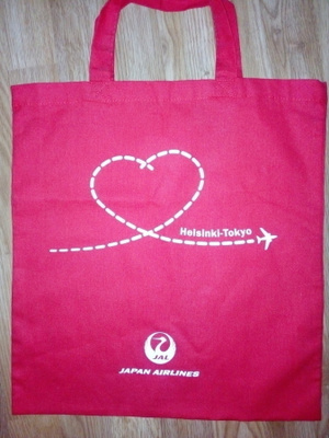 JAPAN AIRLINES HKI-TOKYO KESTOKASSI