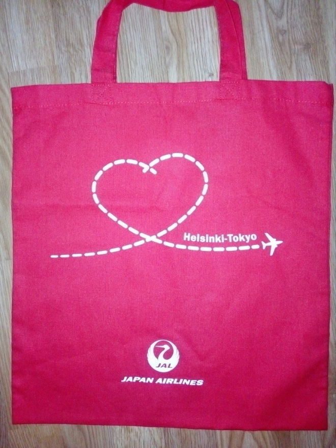 JAPAN AIRLINES HKI-TOKYO KESTOKASSI