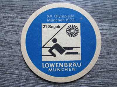 LASINALUNEN....Löwenbräu, XX. Olympiade München 1972. Segeln