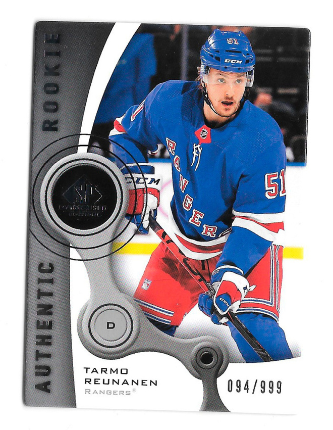 2021-22 SP Game Used Rookie #R-77 Tarmo Reunanen /999