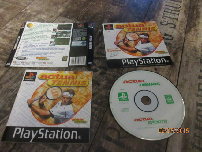 PS1 Actua Tennis