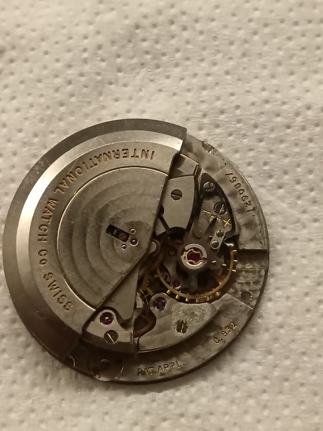 Iwc cal. 852 automaatti koneisto!