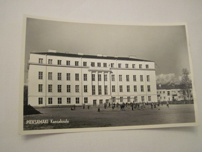 VANHA Postikortti Pieksamäki 1950-l Alkup.Mallikappale
