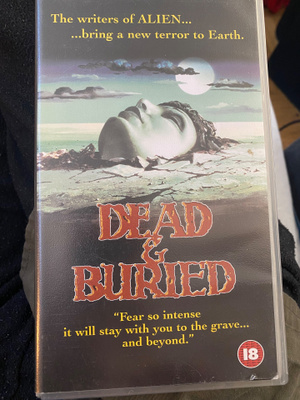 Dead & Buried 1981 VHS