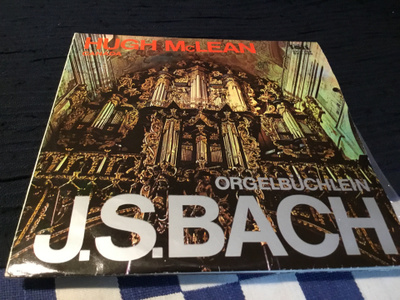 Hugh McLean JS Bach Orgelbuchlein 2 lp 1971