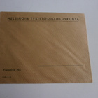 Helsingin Tykistösuojeluskunta, Vapaakirje - kirjekuori - pikkukuva 1