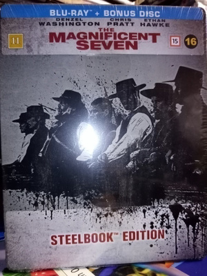 Blu-ray + bonus disc : THE MAGNIFICENT SEVEN ( UUSI)