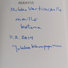 Jukka Kemppinen : Äkkisyvä (signeerattu, tekijän omiste) - pikkukuva 3