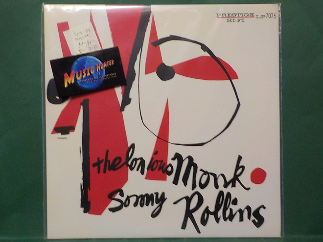 THELANIOUS MONK - THELANIOUS MONK/SONNY ROLLINS M-/M- LP
