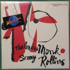 THELANIOUS MONK - THELANIOUS MONK/SONNY ROLLINS M-/M- LP - pikkukuva 1
