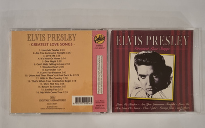 ELVIS PRESLEY: GREATEST LOVE SONGS CD