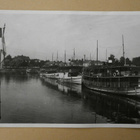 Savonlinna, höyrylaivat satamassa, valokuvapk, p. 1955 - pikkukuva 1