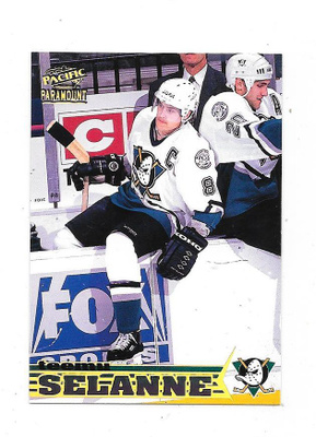 1998-99 Paramount #7 Teemu Selänne , Anaheim Ducks