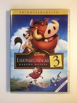 Leijonakuningas 3: Hakuna Matata - Erikoisjulkaisu (DVD)