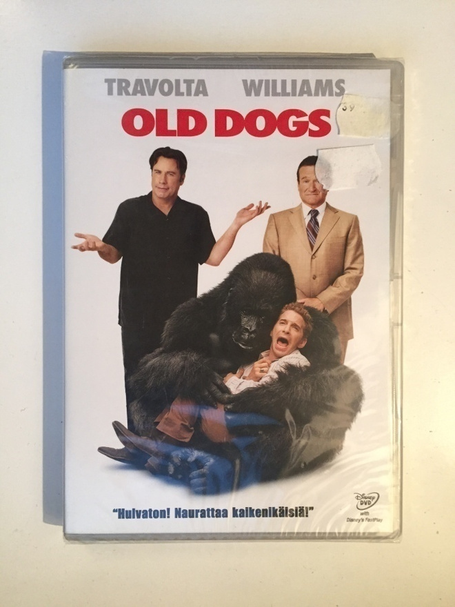 Old Dogs (DVD) John Travolta, Robin Williams [UUSI!] 2009