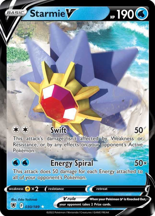 Starmie V 030/189 - Astral Radiance - NM/M