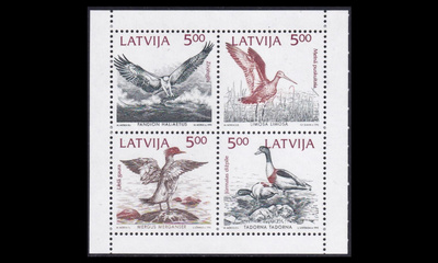 Latvia 340-3n ** Lintuja (1992)