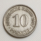 Saksa 10 Pfennig 1907A - pikkukuva 1