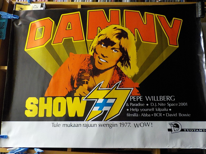DANNY SHOW 1977 KEIKKAJULISTE