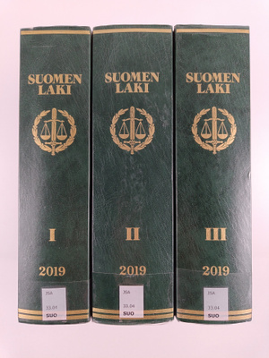 Kristiina Kahri : Suomen laki 2019 1-3