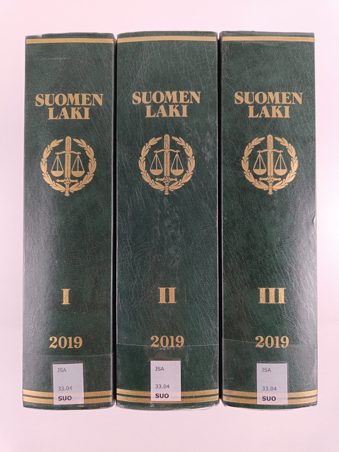 Kristiina Kahri : Suomen laki 2019 1-3