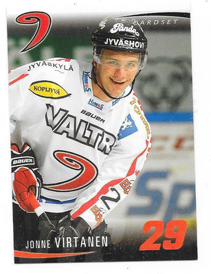2009-10 CardSet #278 Jonne Virtanen JYP