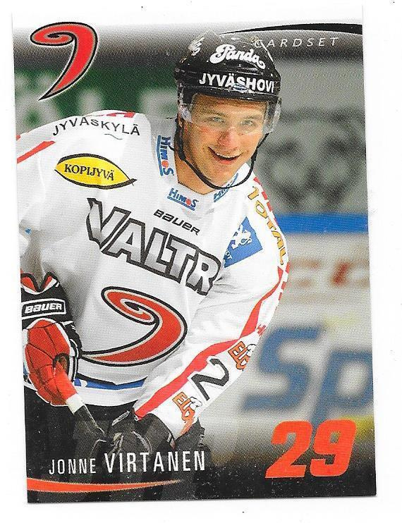 2009-10 CardSet #278 Jonne Virtanen JYP