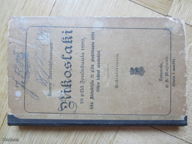 SUOMEN SUURRUHTINAANMAAN RIKOSLAKI 1889