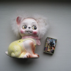 KISSA FIGUURI - PANKKI, VINTAGE - pikkukuva 1