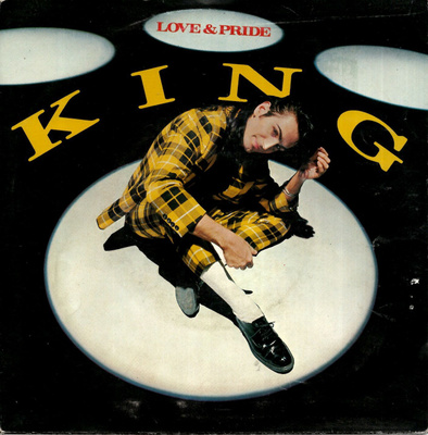 KING: Love & Pride / Don't Stop  7"kk
