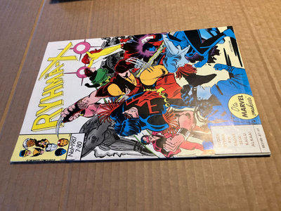 MARVEL RYHMÄ-X 1/1987 HYVÄ