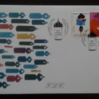 FDC Eurooppa-merkki pari 7.5.2003 LaPe 1656-1657 - pikkukuva 1