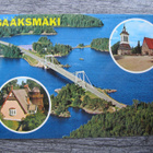 SÄÄKSMÄKI.....ilmakuva / monikuva. Mm. silta, kirkko..... - pikkukuva 1