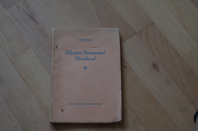 I. A. Björklund Kleofas Immanuel Nordlund 1928 T1