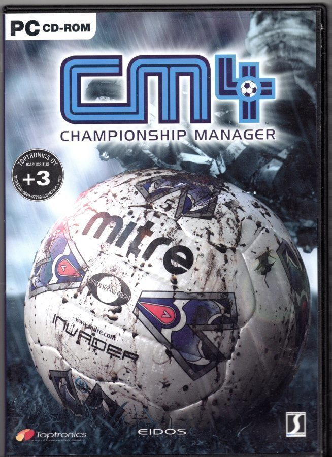PC CD-ROM: CHAMPIONSHIP MANAGER 4 (WIN 98/XP)