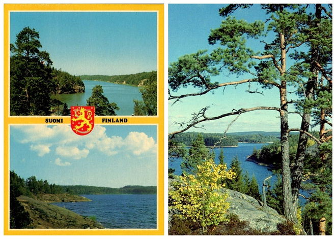 SUOMI - FINLAND, käyttämätön 2 korttia