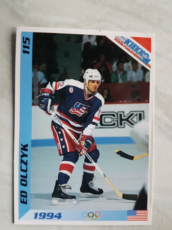 JÄÄKIEKKO KORTTI KERÄILYSARJA 94 ED OLCZYK