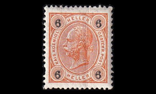 Itävalta 73A * Franz Joseph 6 H (13:12½) (1899)