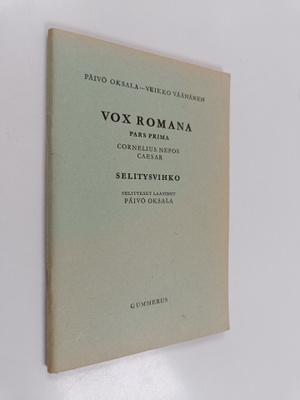 Päivö Oksala : Vox Romana : Pars prima : Cornelius Nepos ...