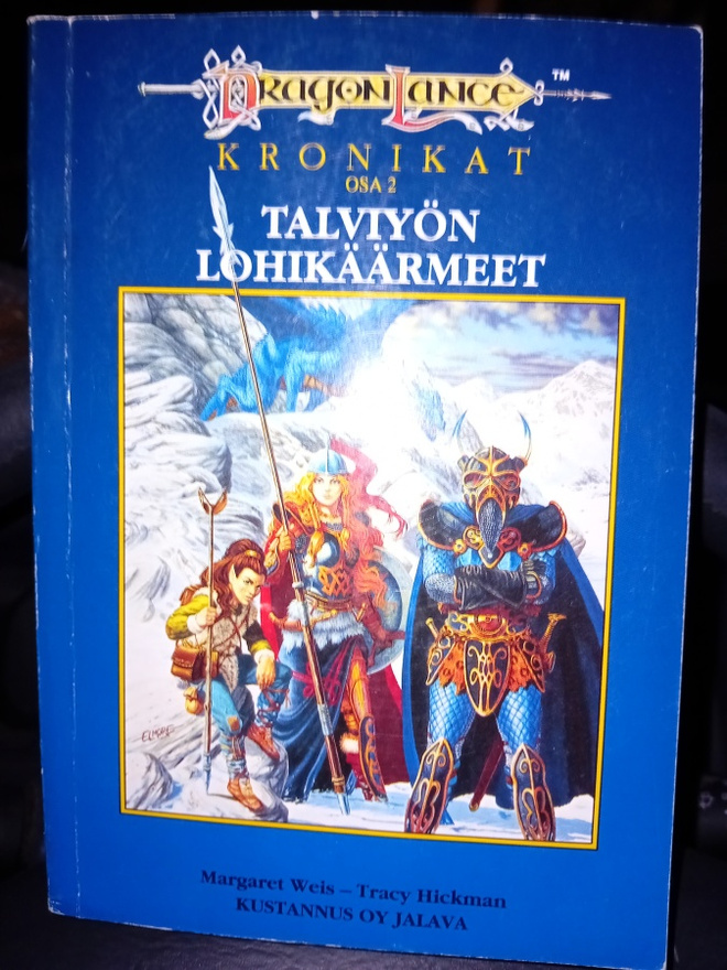 Weis - Hickman :  Talviyön lohikäärmeet  ( SIS POSTIKULU  )