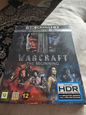 Warcraft: The Beginning 4K UHD + Blu-ray – Nordic – UUSI / M